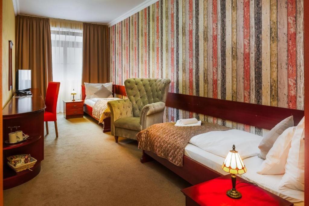 Hotel U Leva Levoča Exteriör bild
